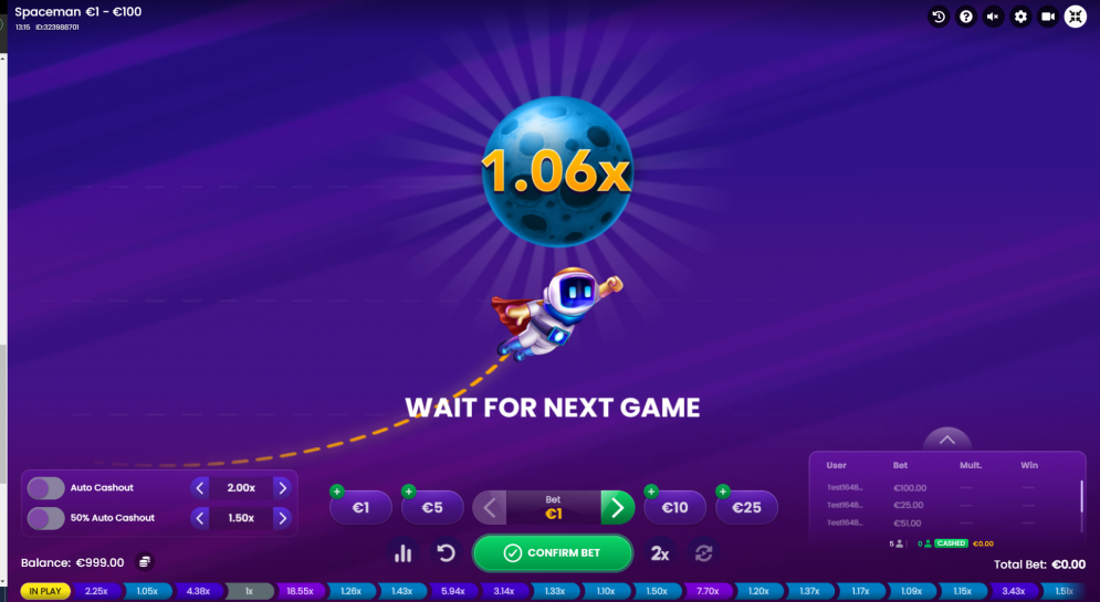 Spaceman Slot: Labirin Kosmik