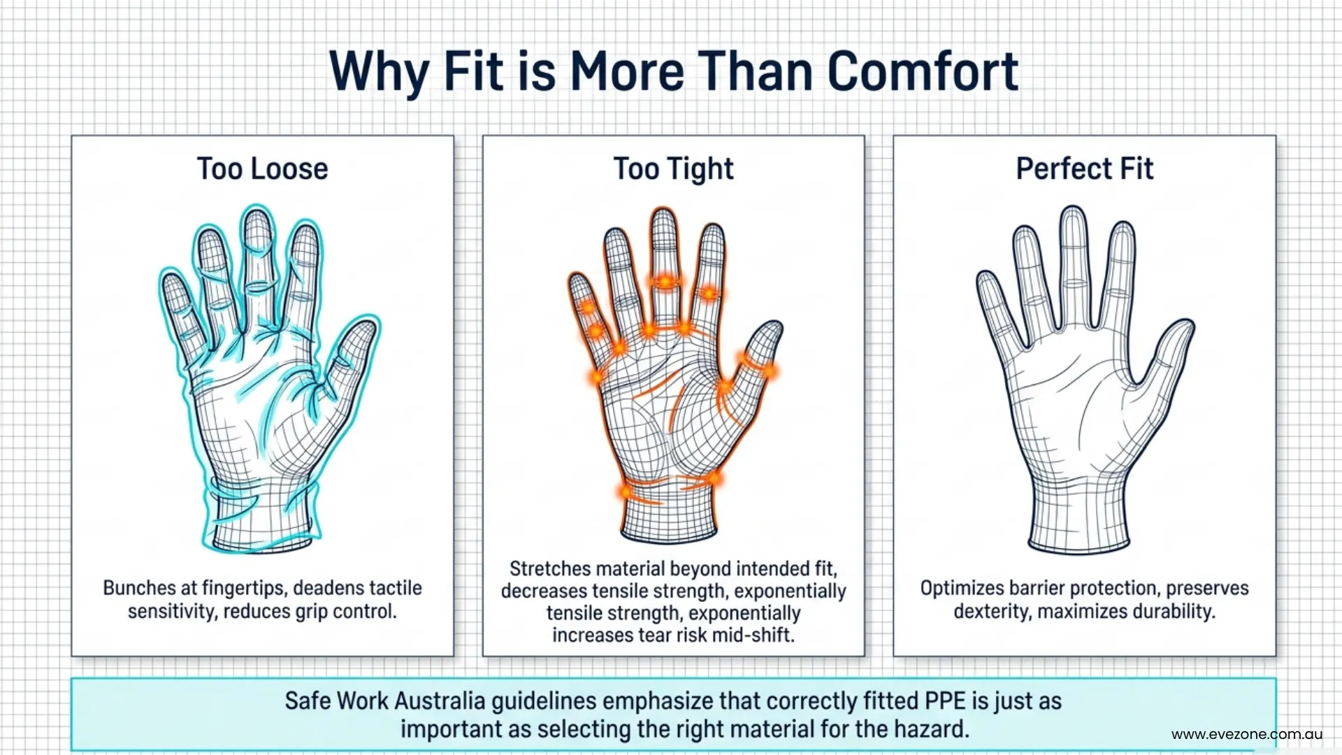 Glove Sizing for Comfort and Workplace Efficiency